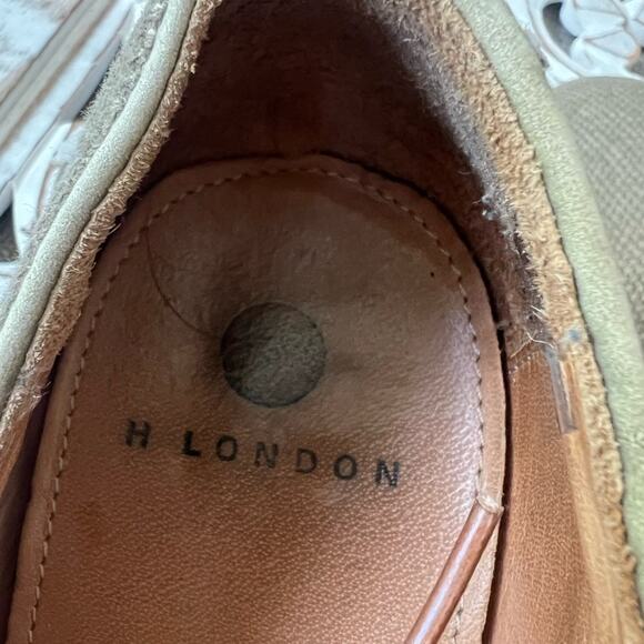 H London by Hudson Men’s Woven Oxford Shoes 43 US 10 - Picture 13 of 13